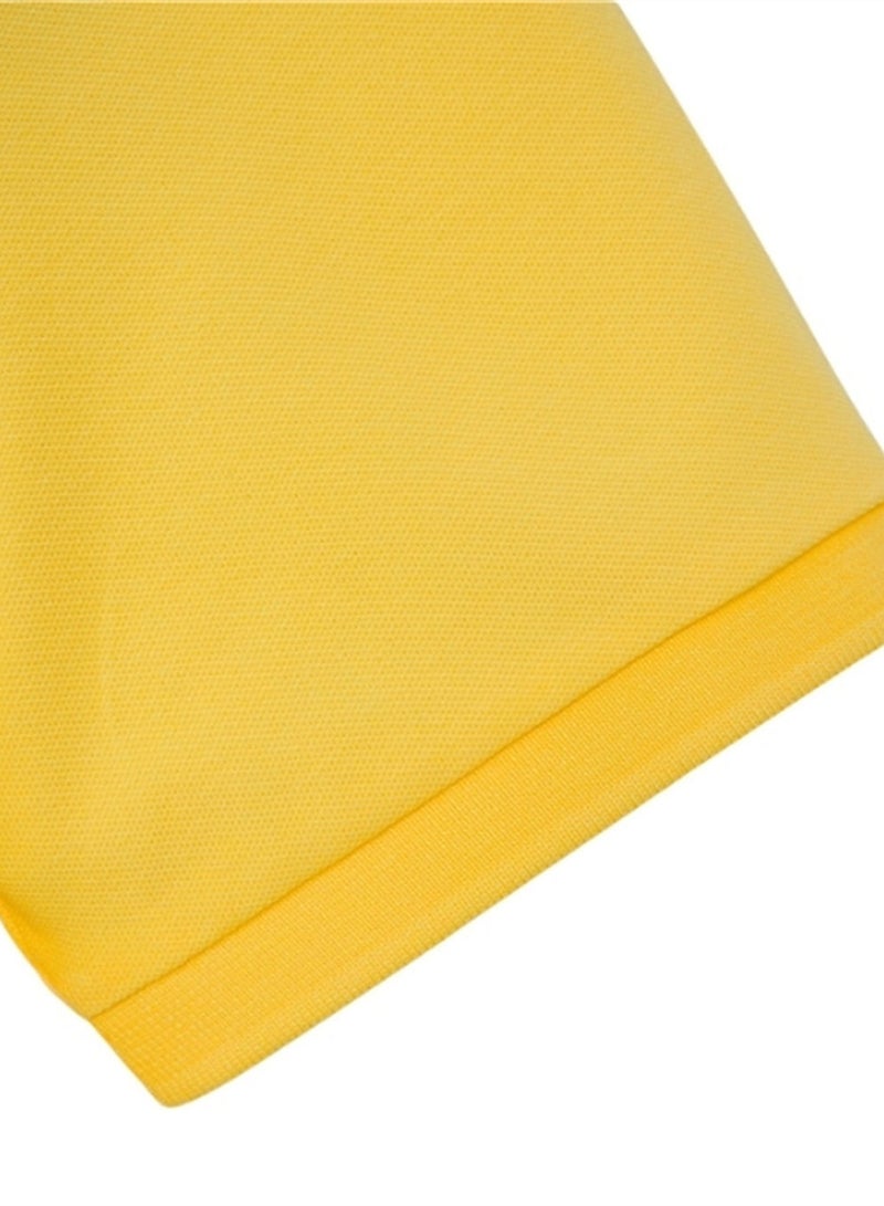 GIORDANO Men’s Slim Fit 3D Lion CNY Lycra Pique Polo - Image 3